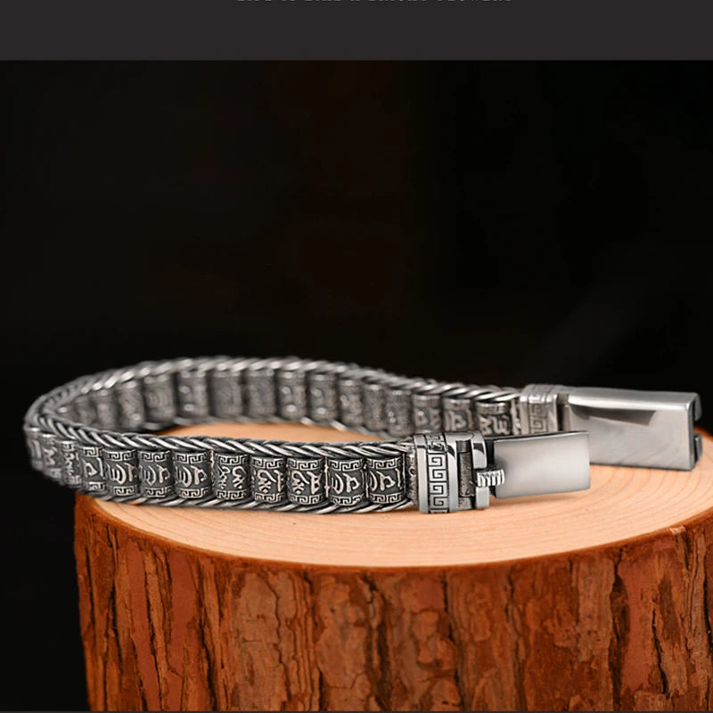Retro Buddhist Bracelet