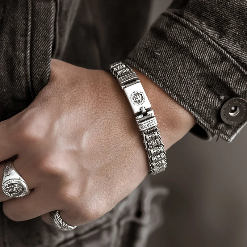 Retro Buddhist Bracelet