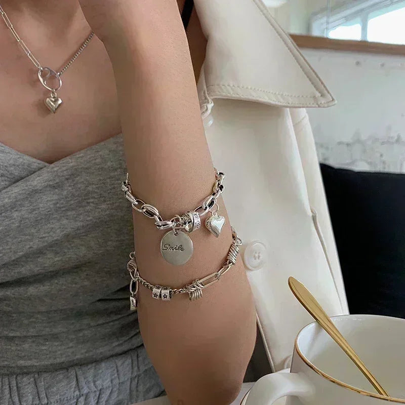 Handcrafted Thai 925 Sterling Silver Bracelet