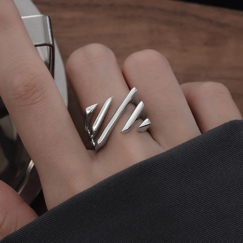LOVE Ring in Thai Silver