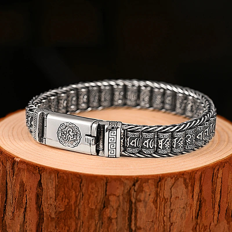 Retro Buddhist Bracelet