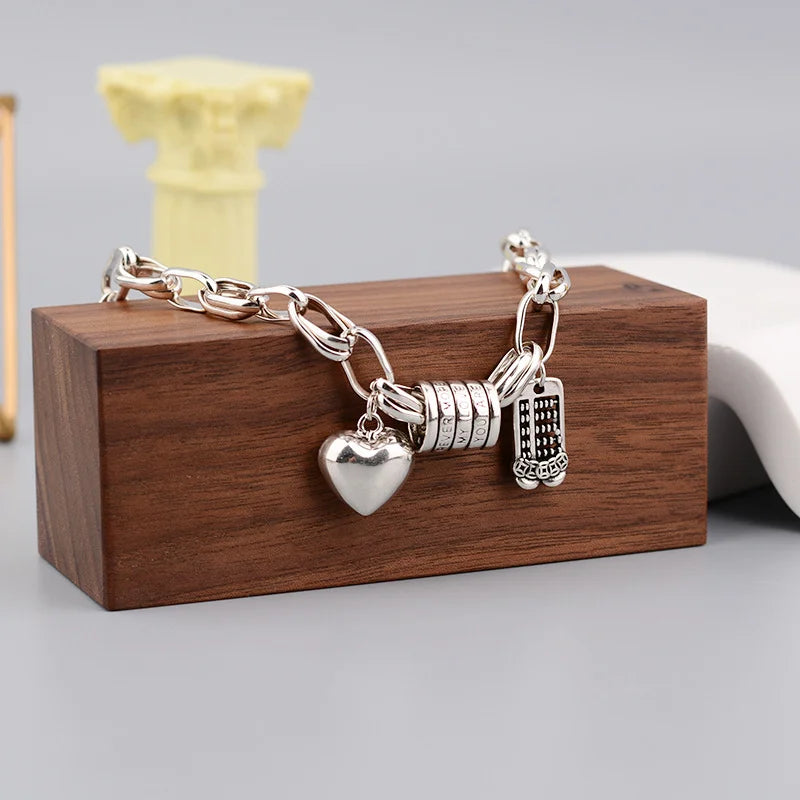 Handcrafted Thai 925 Sterling Silver Bracelet